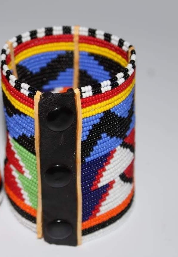 Maasai cuff multicolored bracelets/bangles
