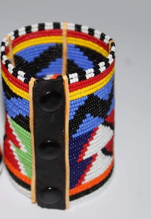 Maasai cuff multicolored bracelets/bangles