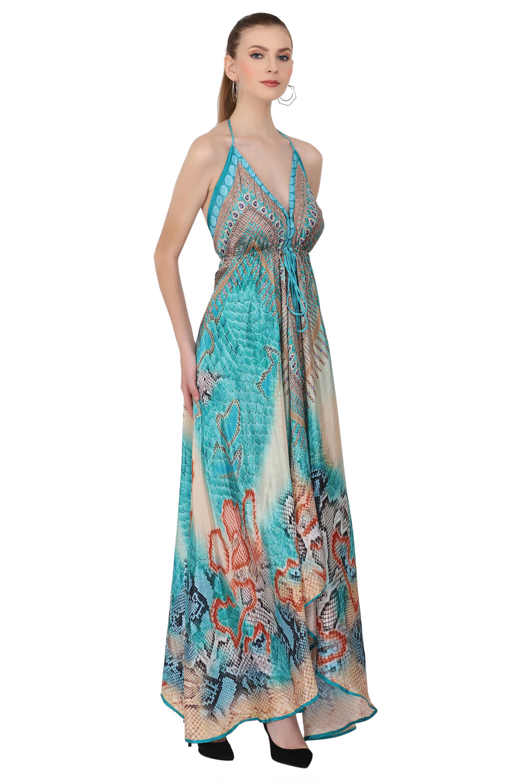 Printed multicolored sundress