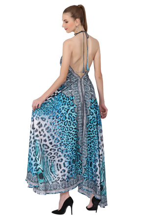 Printed multicolored sundress