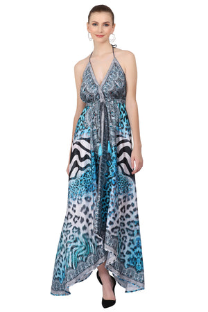 Printed multicolored sundress