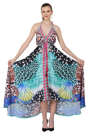 Printed multicolored sundress