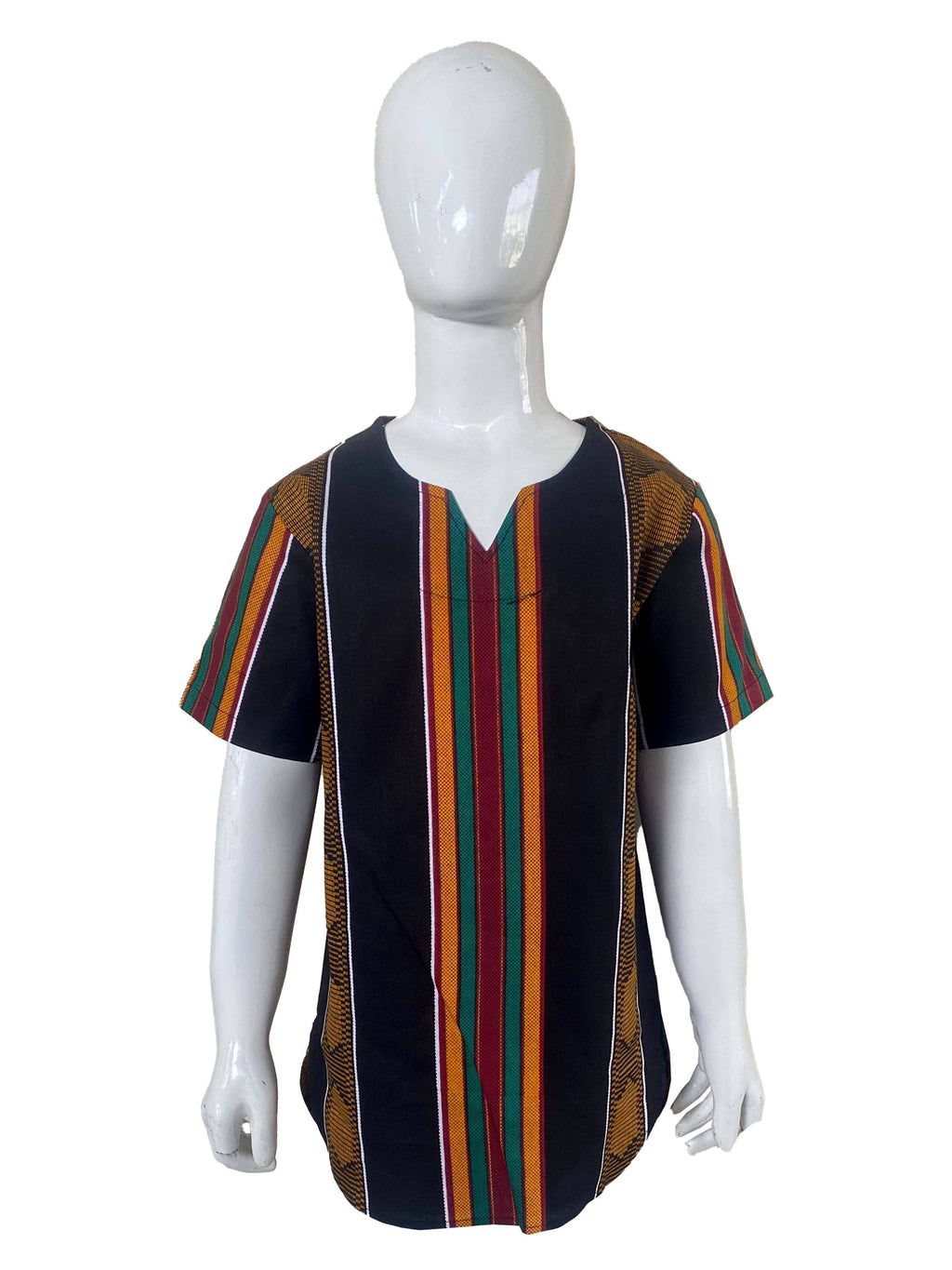 African Kente Shirt Kids