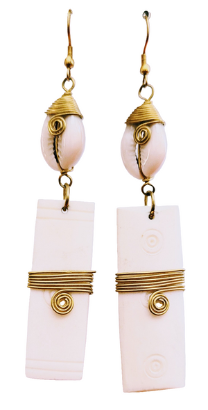 Umoja handmade dangle earrings