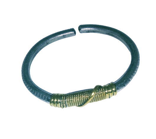Aluminum brass bracelet bangle adjustable