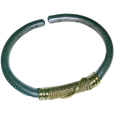 Aluminum brass bracelet bangle adjustable