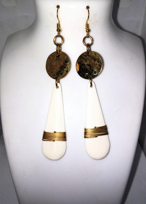 Urembo Handcrafted maasai dangle hook  earrings