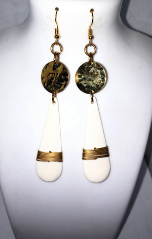 Urembo Handcrafted maasai dangle hook  earrings
