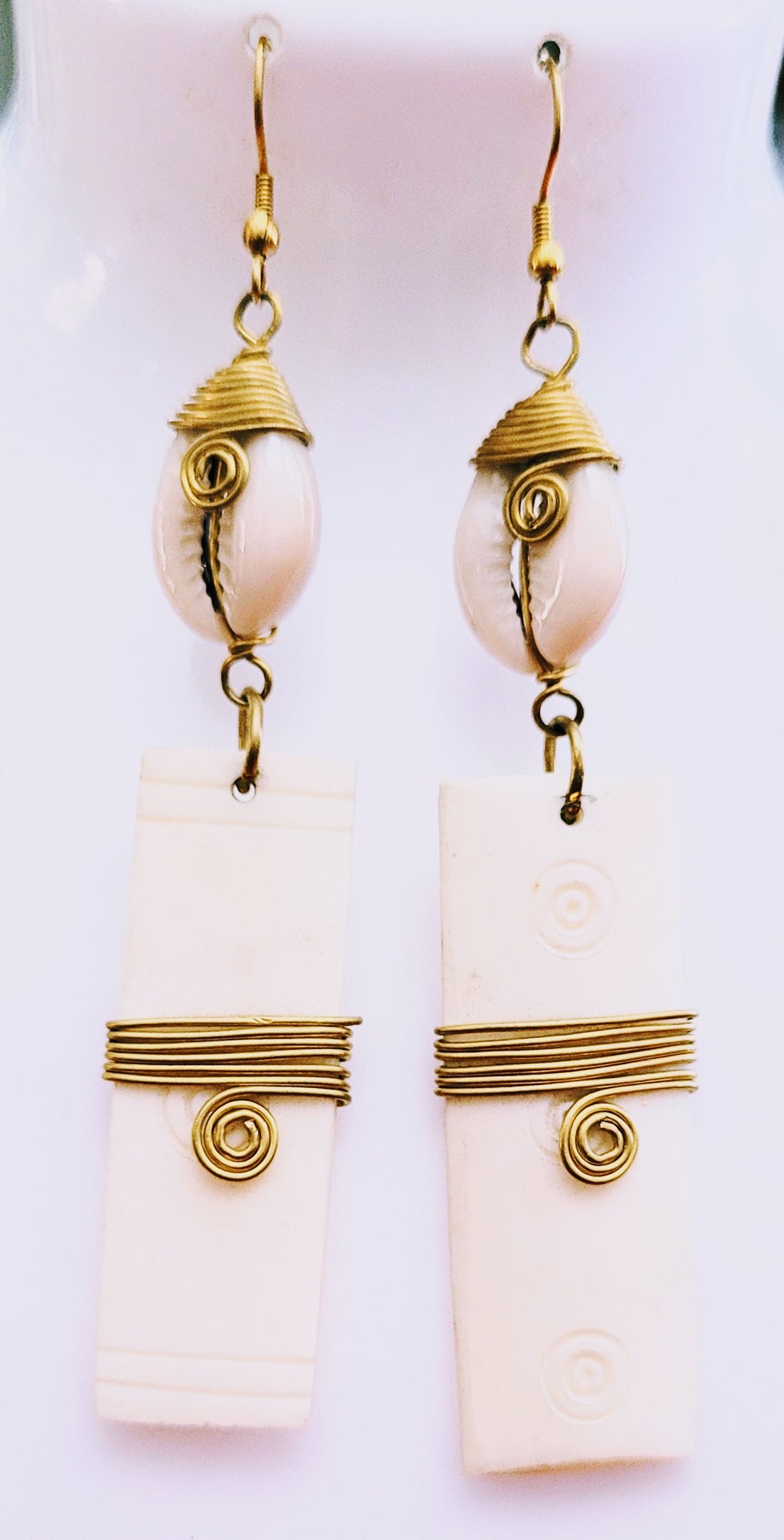 Umoja handmade dangle earrings