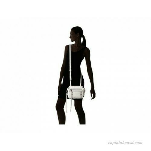 New Joe's Jeans crossbody Ivory leather purse,hobo bag/handbag satchel