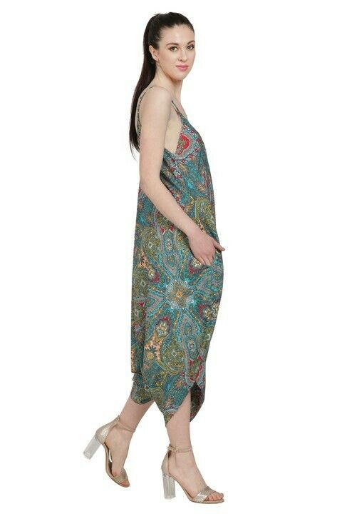 Paisley Print JumperOne Size Fit Most Multicolored New
