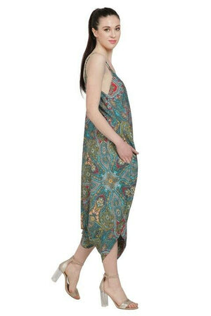 Paisley Print JumperOne Size Fit Most Multicolored New