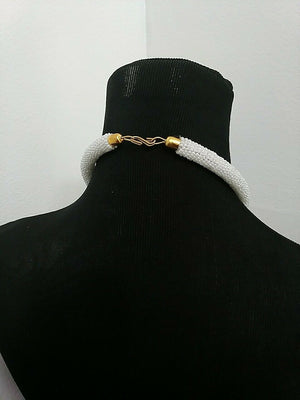Mvua Waterfall handmade Beaded Necklace