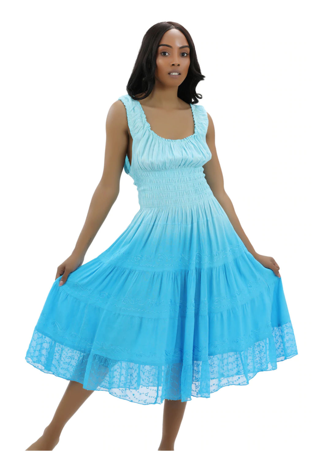 Ombre dyed sundress
