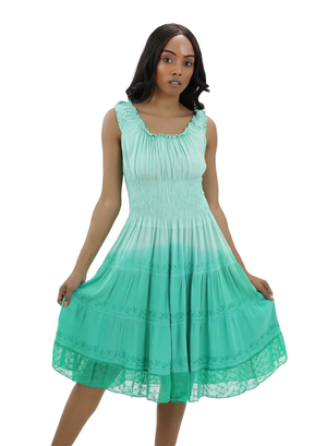 Ombre dyed sundress