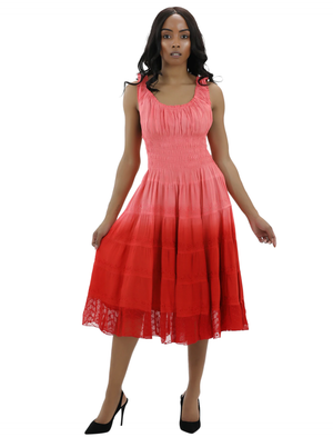 Ombre dyed sundress