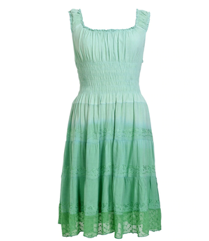 Ombre dyed sundress