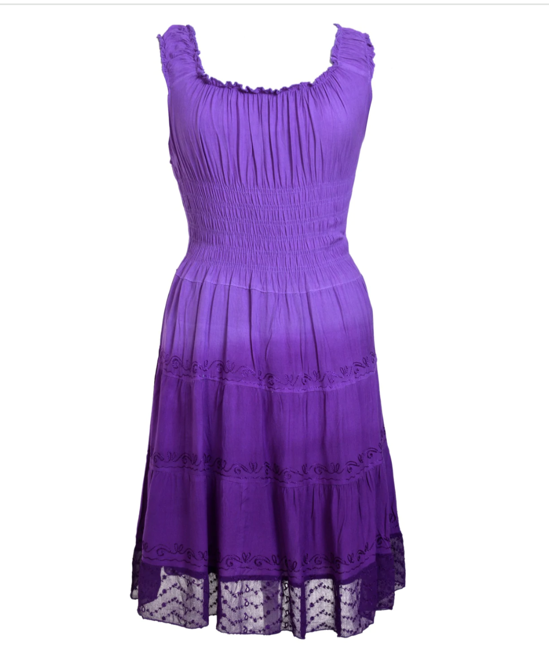 Ombre dyed sundress