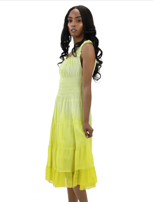 Ombre dyed sundress