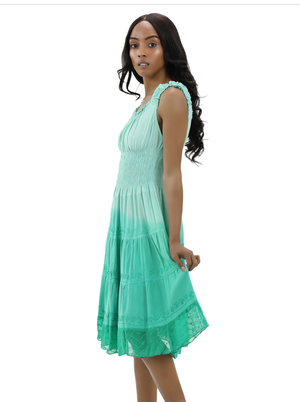 Ombre dyed sundress