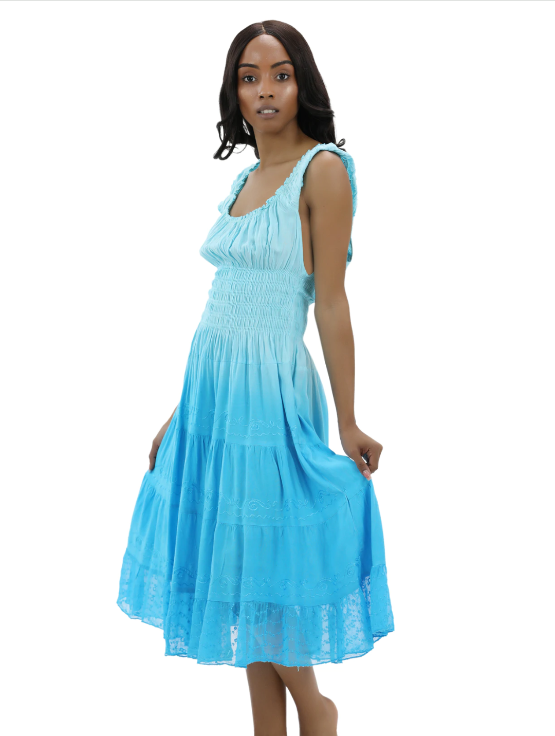 Ombre dyed sundress