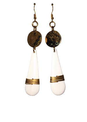 Urembo Handcrafted maasai dangle hook  earrings