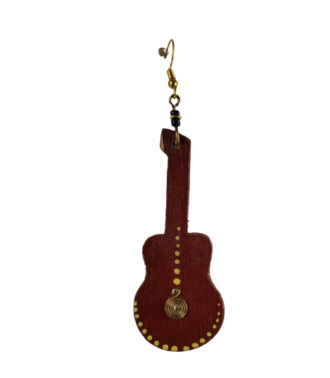 Guitar Music earrings