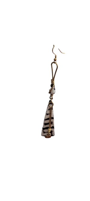 Zaina long dangle hook Earrings